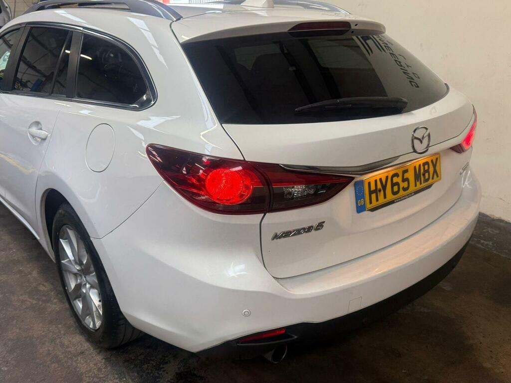 Mazda 6 Estate 2.2 Skyactiv-d Se-l Nav Tourer Euro 6 Ss HY65MBX White #2