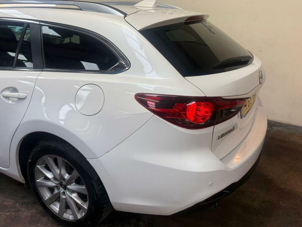 Mazda 6 Estate 2.2 Skyactiv-d Se-l Nav Tourer Euro 6 Ss HY65MBX White #3
