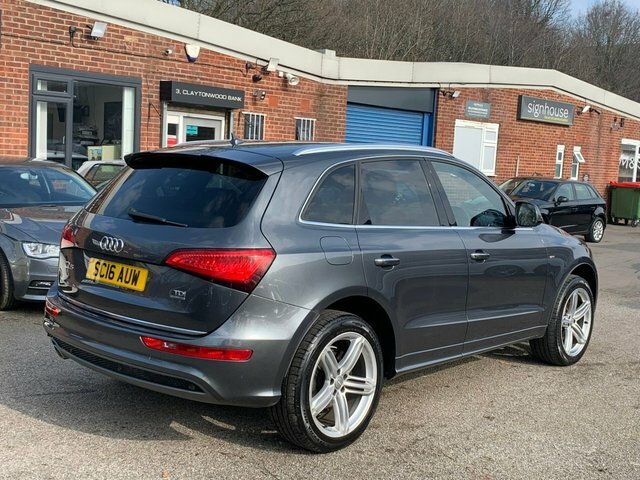 Audi Q5 2.0 Tdi S Line SC16AUW Grey #3