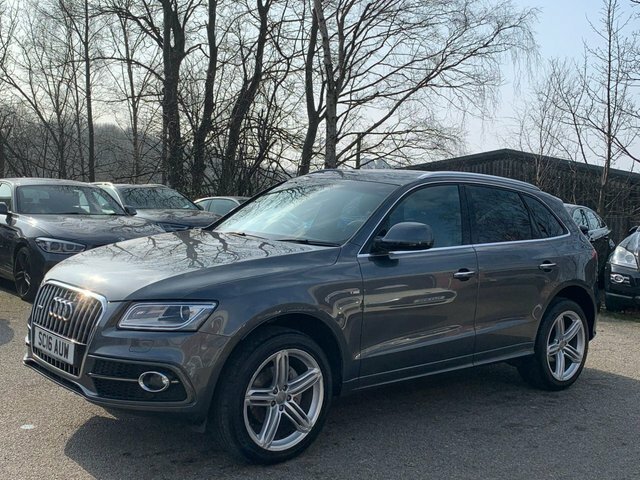 Audi Q5 2.0 Tdi S Line SC16AUW Grey #2