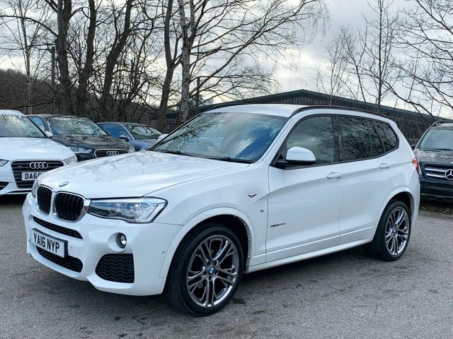 BMW X3 2.0 20D M Sport YA16NYP White #2