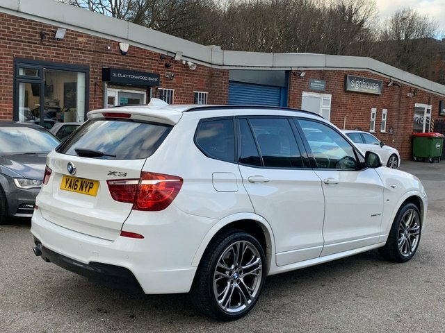 BMW X3 2.0 20D M Sport YA16NYP White #3