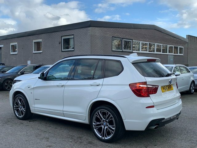 BMW X3 2.0 20D M Sport YA16NYP White #4