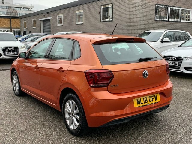 Volkswagen Polo 1.0 Se Hatchback ML18OFW Orange #4