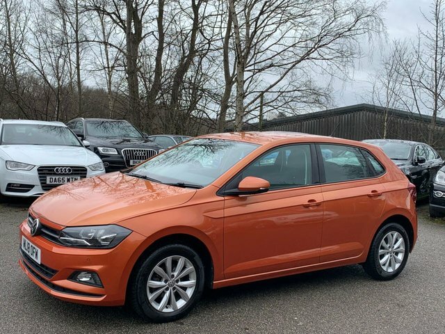 Volkswagen Polo 1.0 Se Hatchback ML18OFW Orange #2