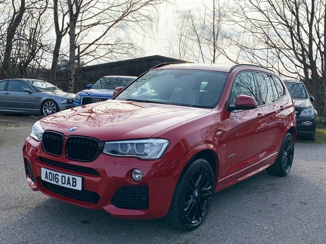 BMW X3 3.0 30D M Sport AO16OAB Red #2