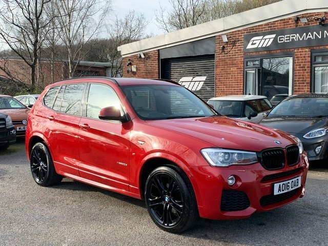 BMW X3 3.0 30D M Sport AO16OAB Red #5