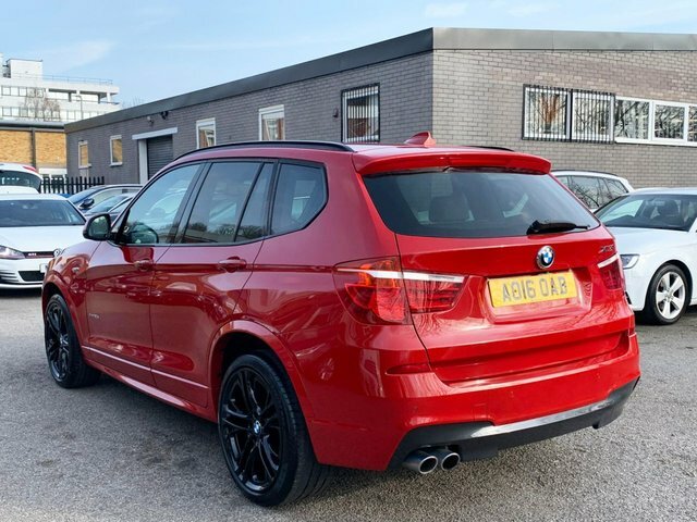 BMW X3 3.0 30D M Sport AO16OAB Red #4