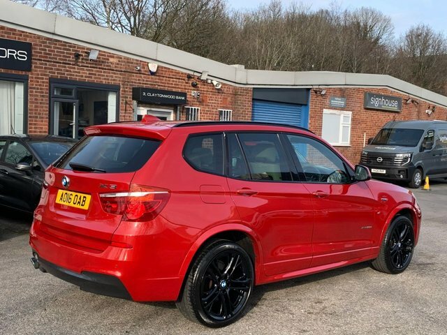 BMW X3 3.0 30D M Sport AO16OAB Red #3