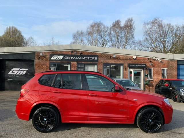 BMW X3 3.0 30D M Sport AO16OAB Red #6