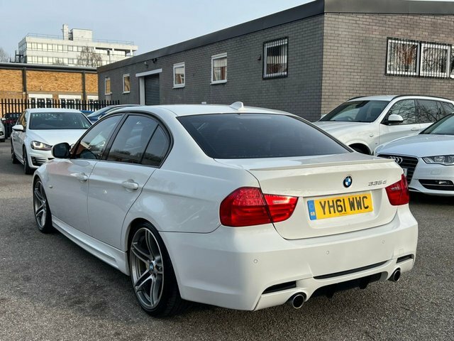 BMW 3 Series 3.0 335D M Sport White #4