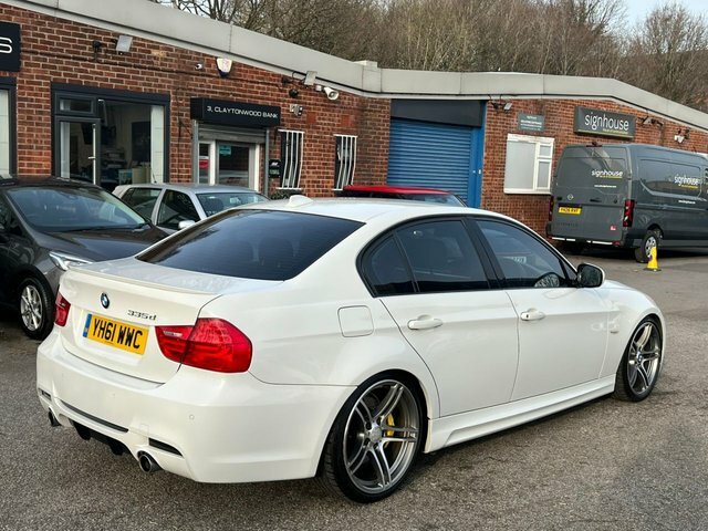 BMW 3 Series 3.0 335D M Sport White #3