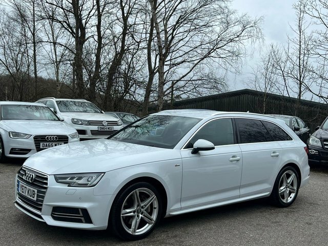 Audi A4 Avant 2.0 Tdi S Line YE17KUB White #2