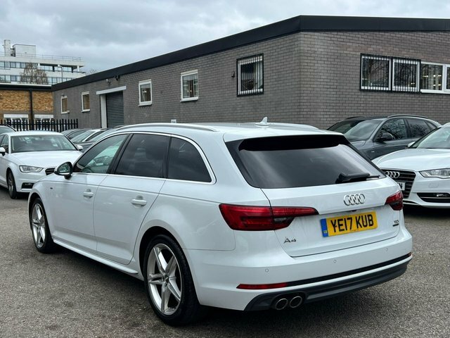 Audi A4 Avant 2.0 Tdi S Line YE17KUB White #4