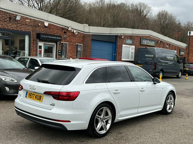 Audi A4 Avant 2.0 Tdi S Line YE17KUB White #3