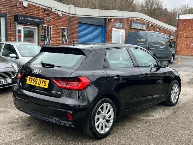 Audi A1 1.0 Tfsi 30 Sport YK69UYS Black #3