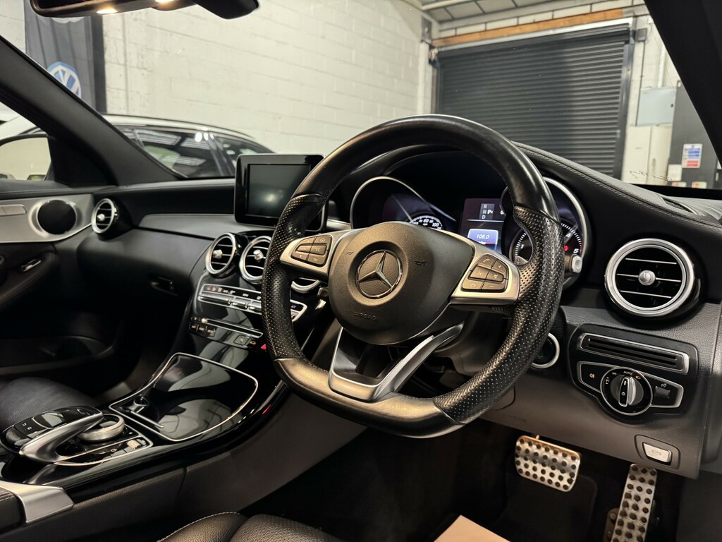 Mercedes-Benz C Class Estate 2.1 C250d Amg Line 201565 SG65WRA White #5