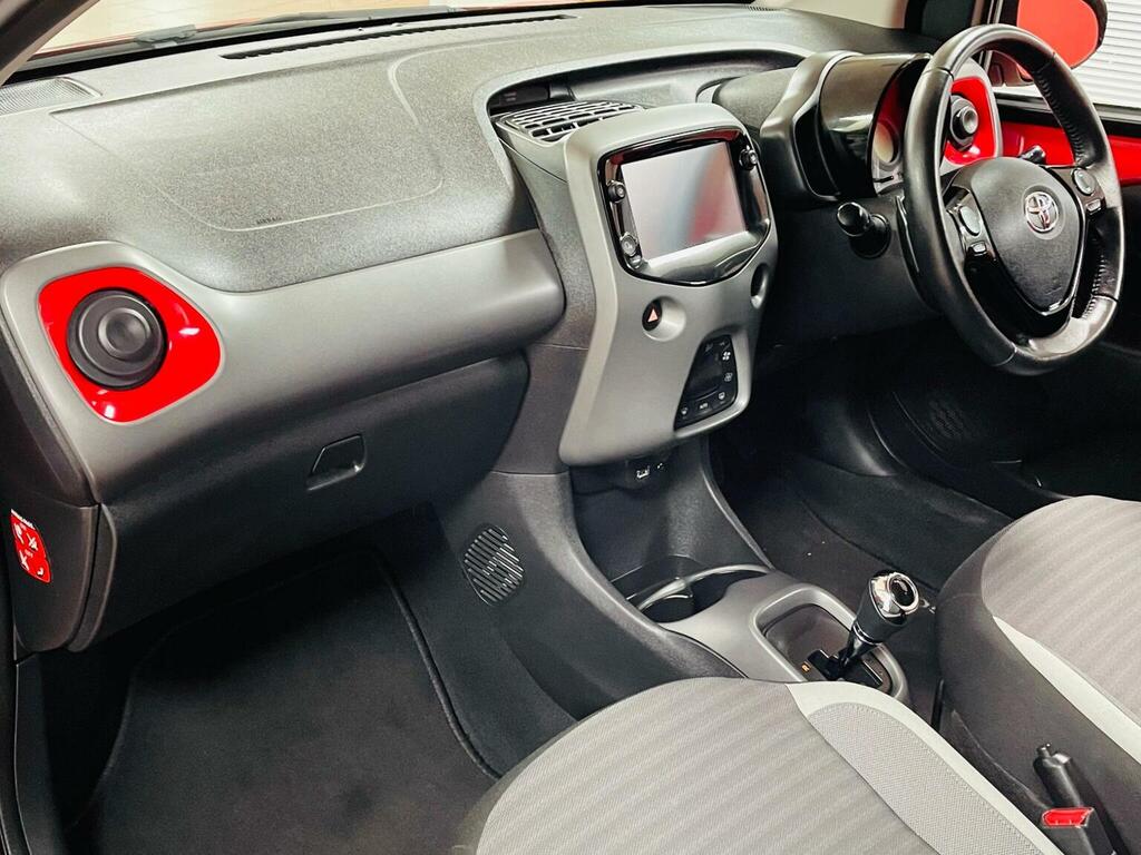 Toyota Aygo Hatchback 1.0 Vvt-i X-trend X-shift Euro 6 20 GJ69LKC Red #6