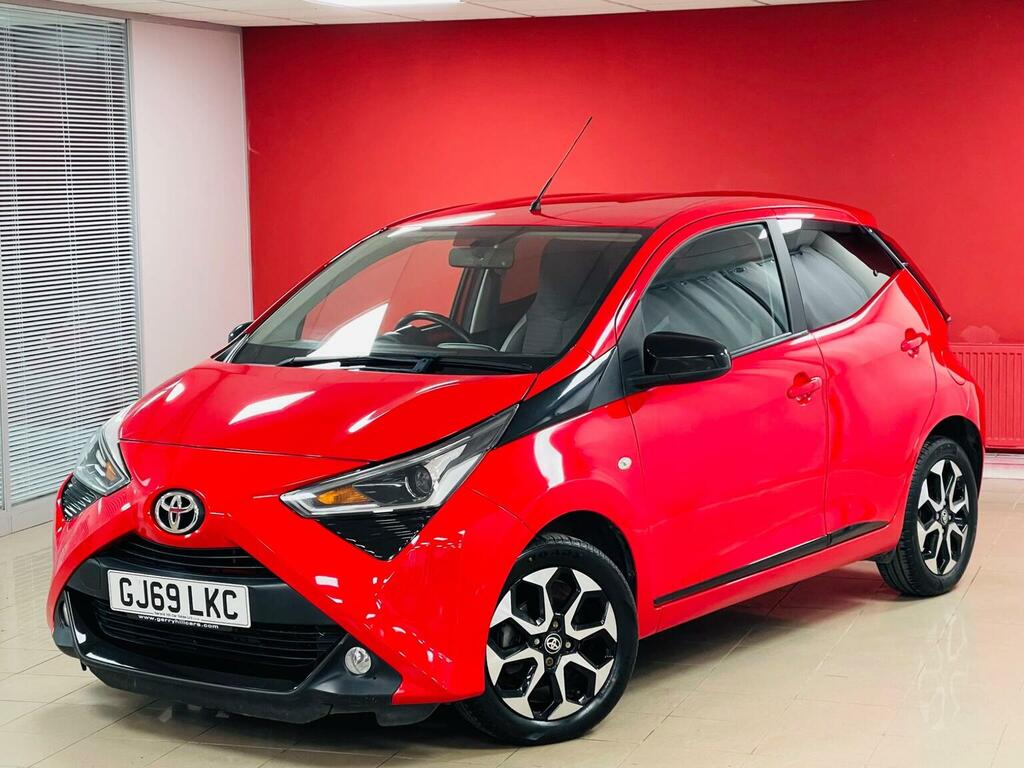 Toyota Aygo Hatchback 1.0 Vvt-i X-trend X-shift Euro 6 20 GJ69LKC Red #2
