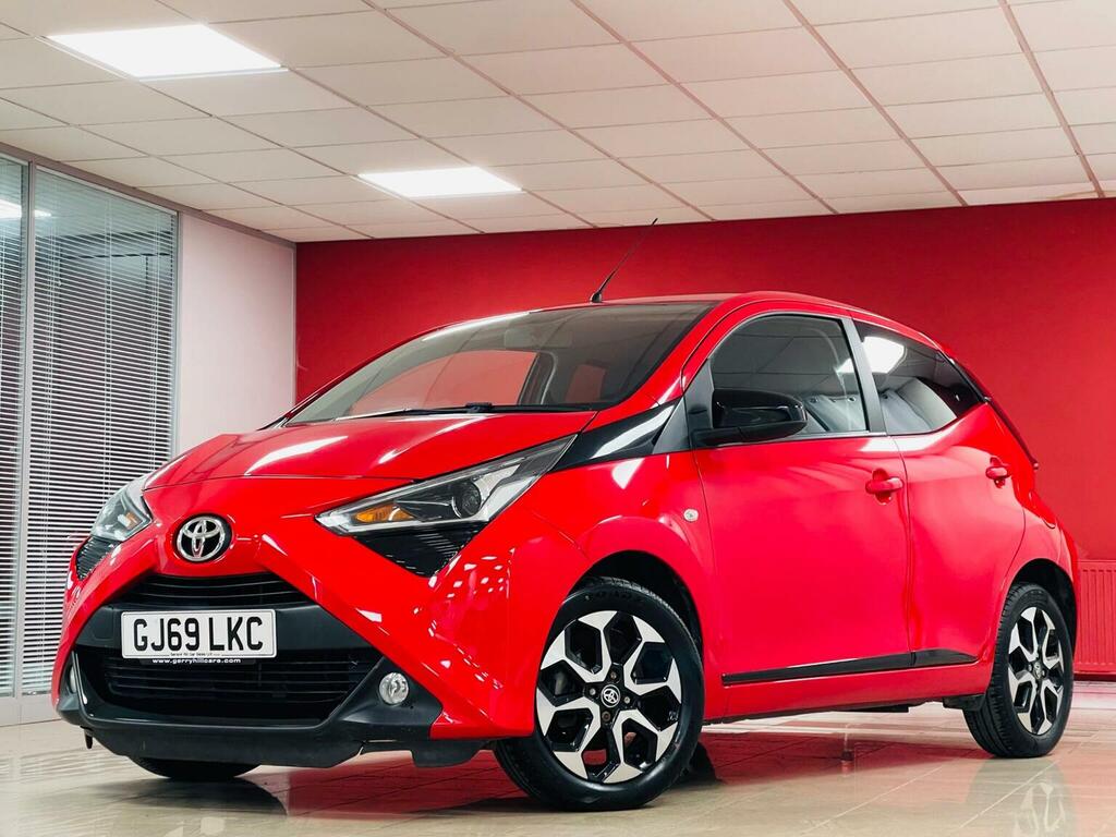 Toyota Aygo Hatchback 1.0 Vvt-i X-trend X-shift Euro 6 20 GJ69LKC Red #3