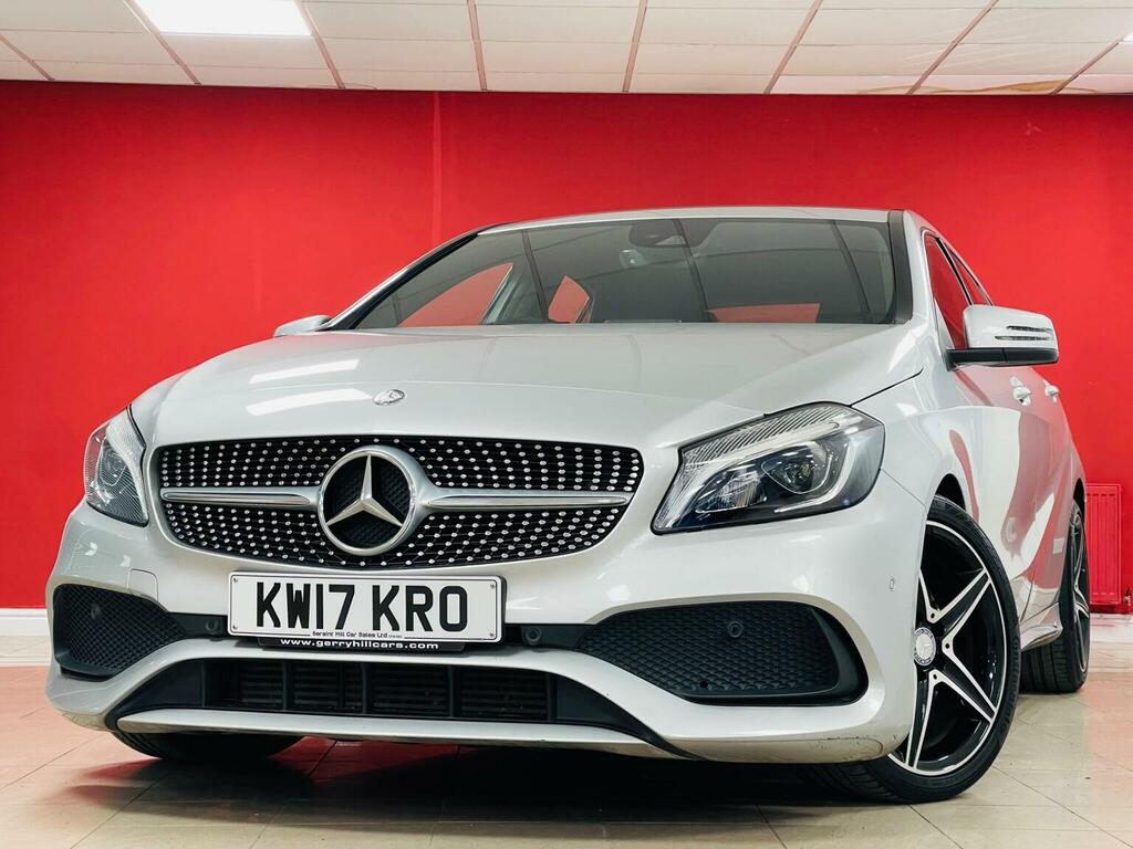 Mercedes-Benz A Class Hatchback 2.1 A220d Amg Line Premium 7G-dct Euro KW17KRO Silver #4