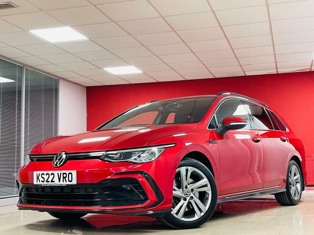 Volkswagen Golf Estate 2.0 Tdi R-line Dsg Euro 6 Ss 20222 Red