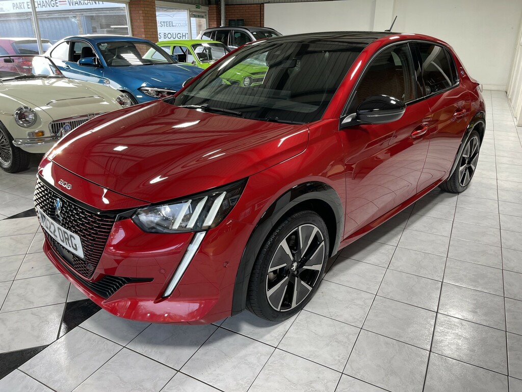 Peugeot e-208 Hatchback YD22ORG Red #3