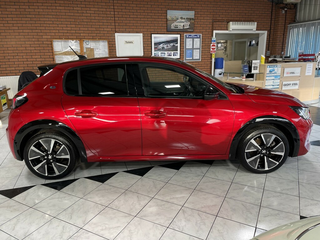 Peugeot e-208 Hatchback YD22ORG Red #6