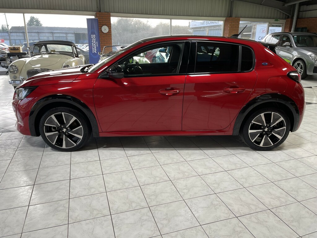 Peugeot e-208 Hatchback YD22ORG Red #4