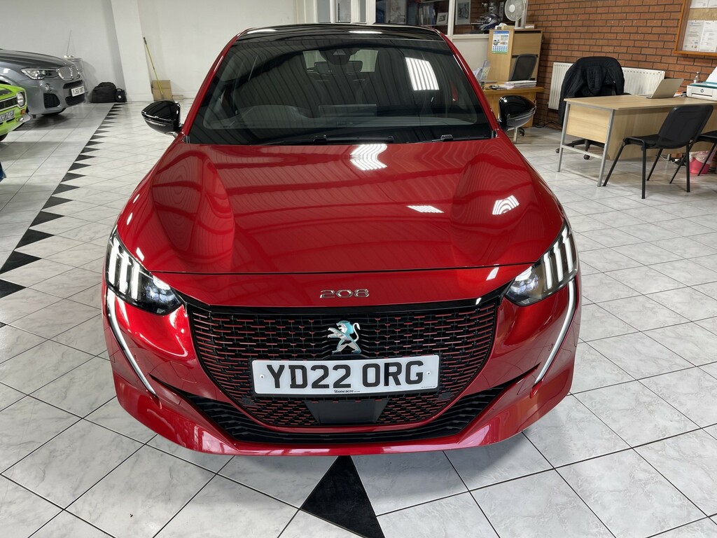 Peugeot e-208 Hatchback YD22ORG Red #5