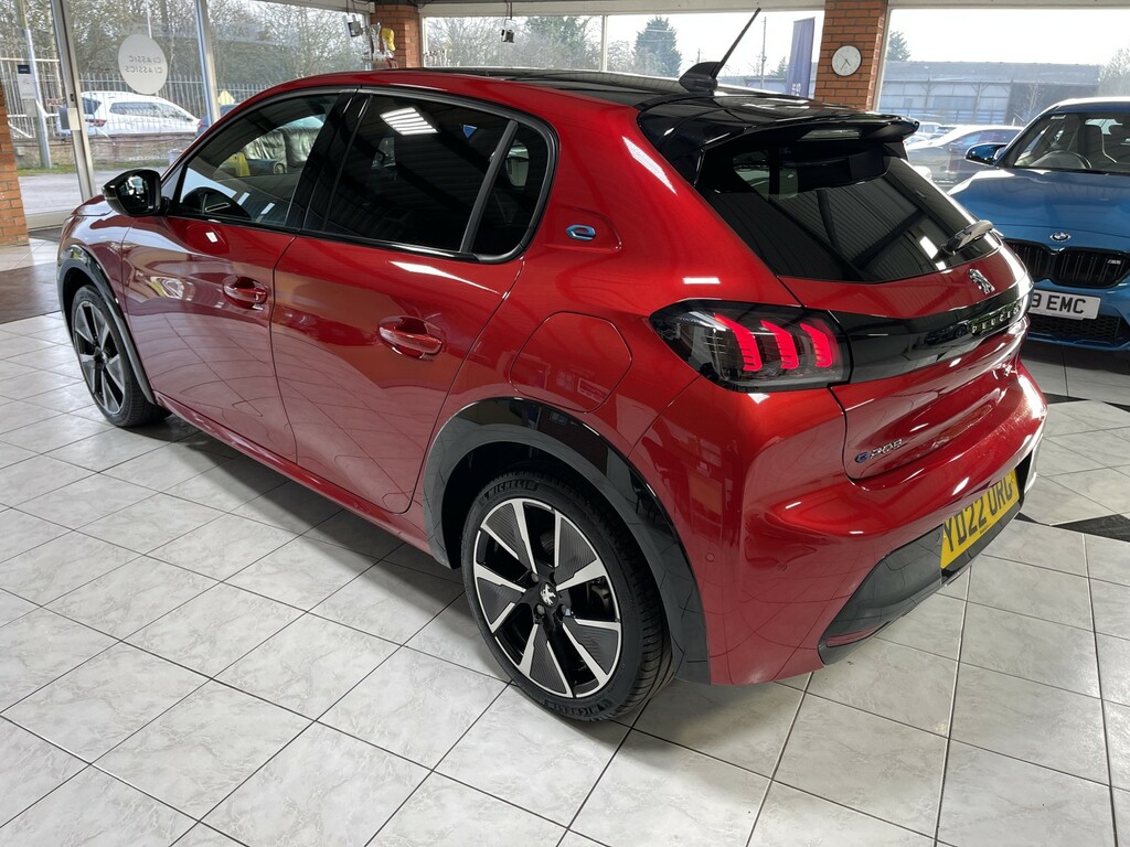 Peugeot e-208 Hatchback YD22ORG Red #2