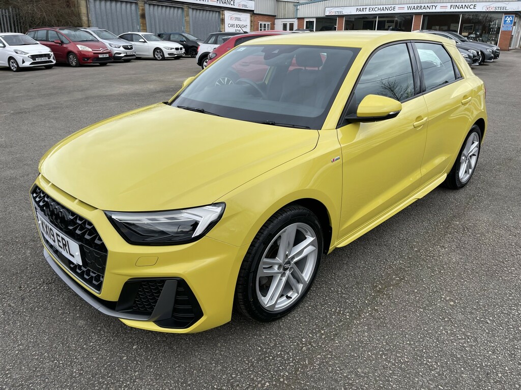 Audi A1 1.0 Tfsi 30 S Line KX19ERL Yellow #3
