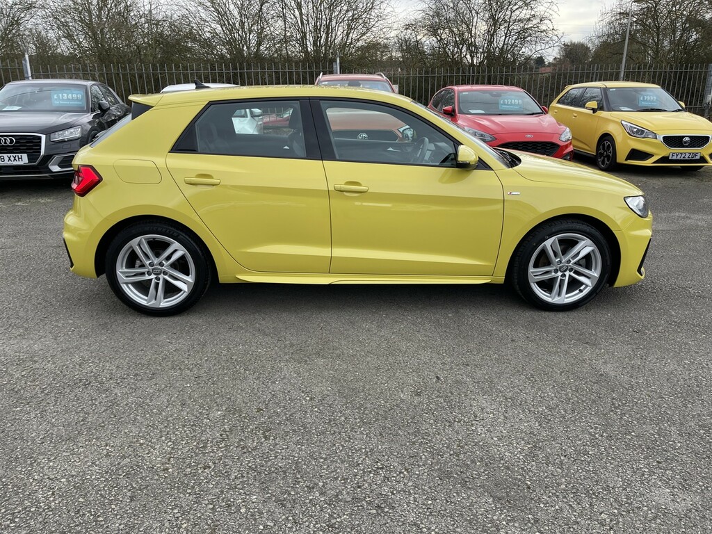 Audi A1 1.0 Tfsi 30 S Line KX19ERL Yellow #6