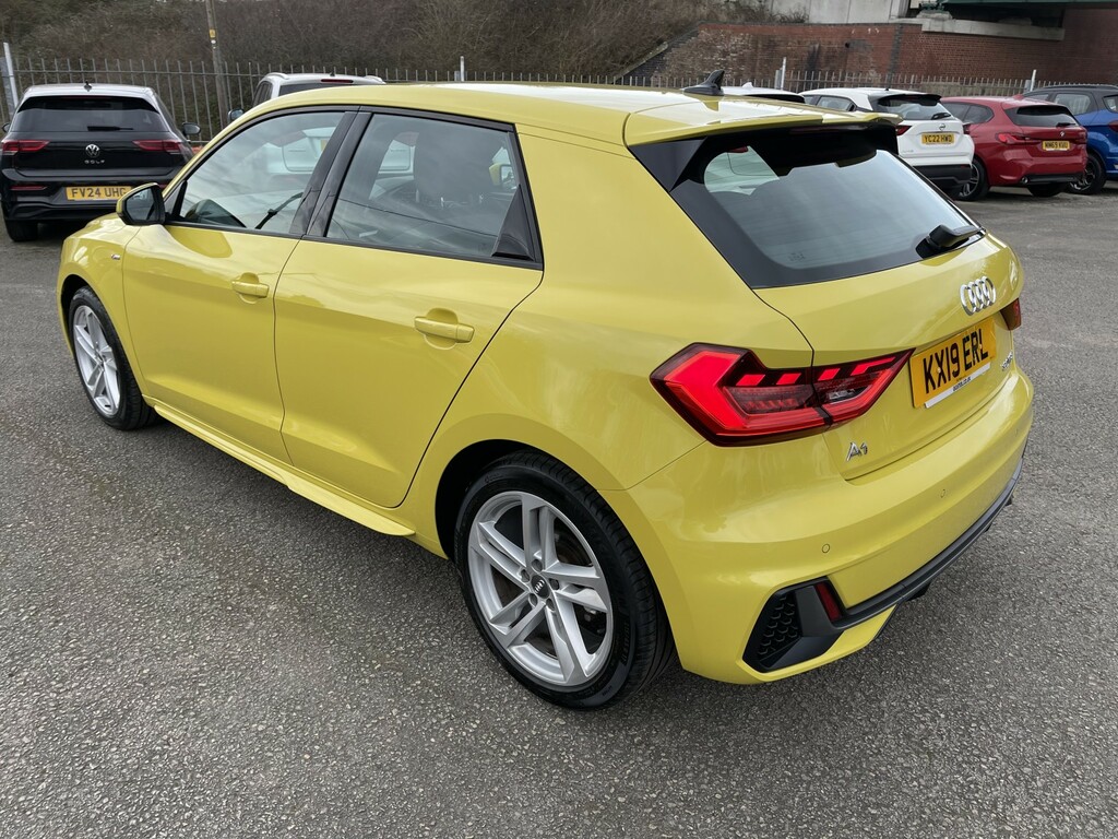 Audi A1 1.0 Tfsi 30 S Line KX19ERL Yellow #2