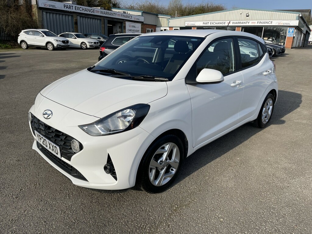 Hyundai I10 1.0 I10 Se Connect 1.0 Amt YP20XXO White #3