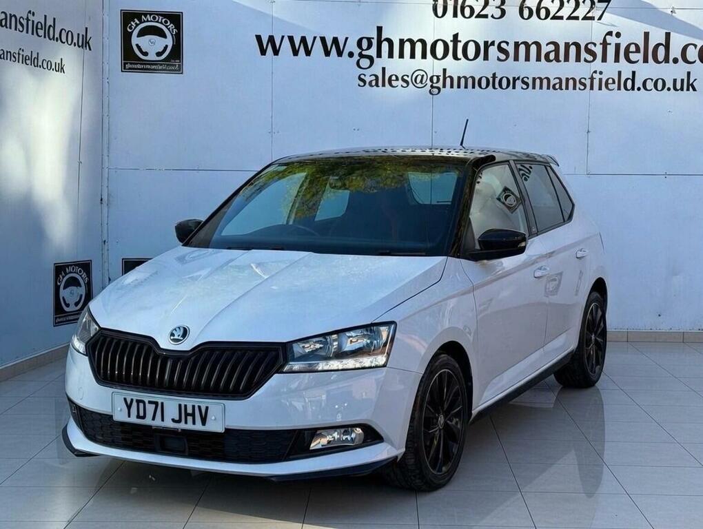 Skoda Fabia Hatchback 1.0 Tsi Monte Carlo Euro 6 Ss 20 YD71JHV White #5