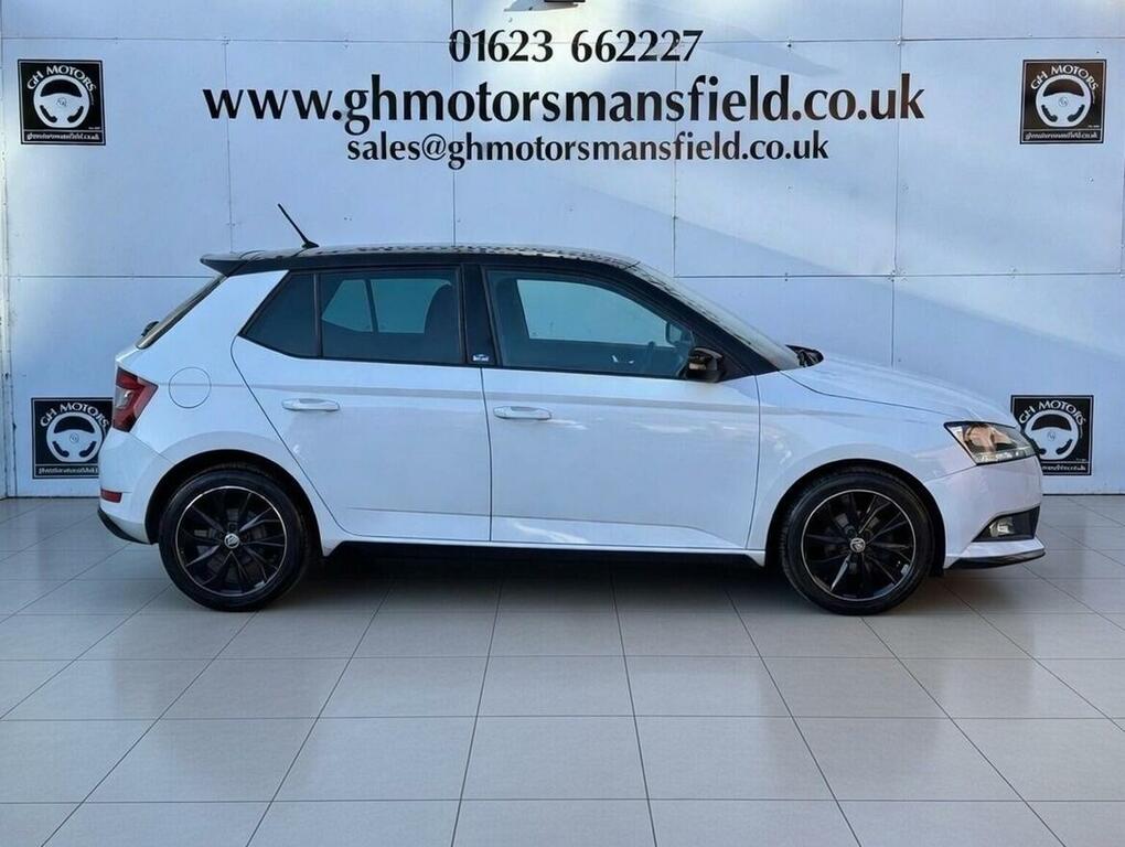 Skoda Fabia Hatchback 1.0 Tsi Monte Carlo Euro 6 Ss 20 YD71JHV White #2