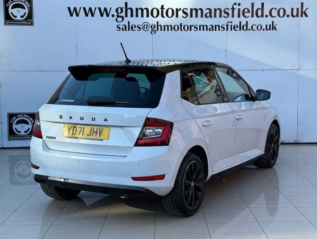 Skoda Fabia Hatchback 1.0 Tsi Monte Carlo Euro 6 Ss 20 YD71JHV White #4