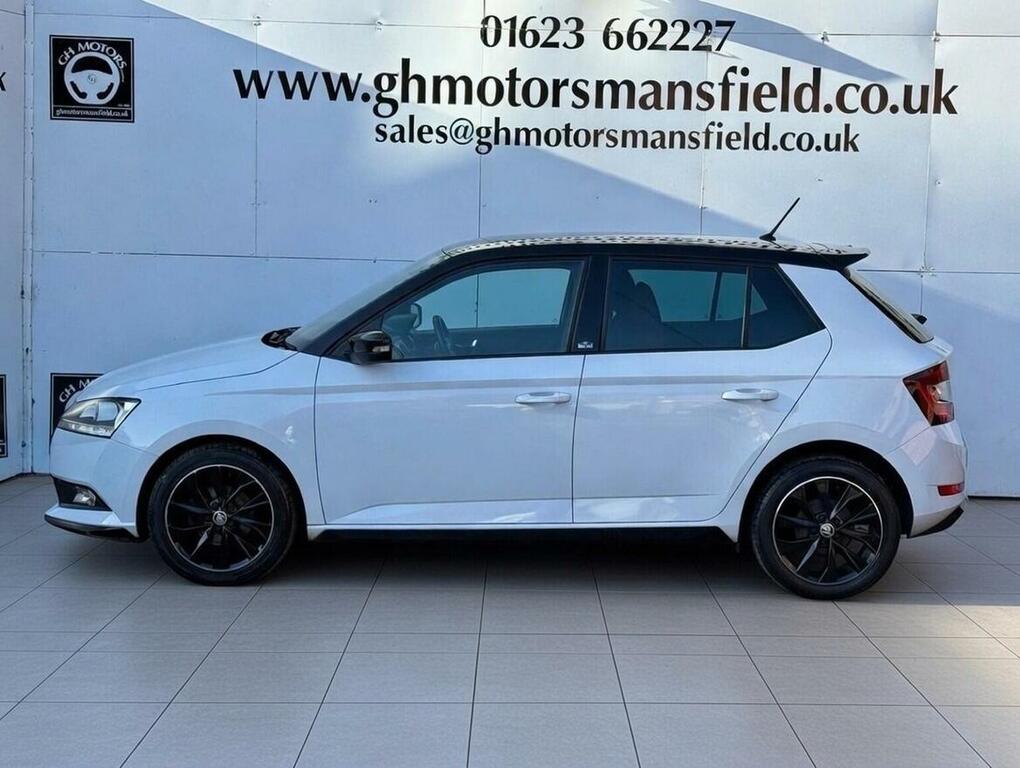 Skoda Fabia Hatchback 1.0 Tsi Monte Carlo Euro 6 Ss 20 YD71JHV White #3