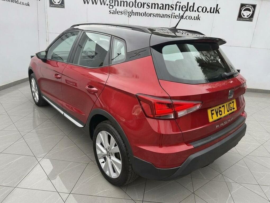 Seat Arona Suv 1.6 Tdi Se Technology Euro 6 Ss 20186 FV67UGZ Red #4