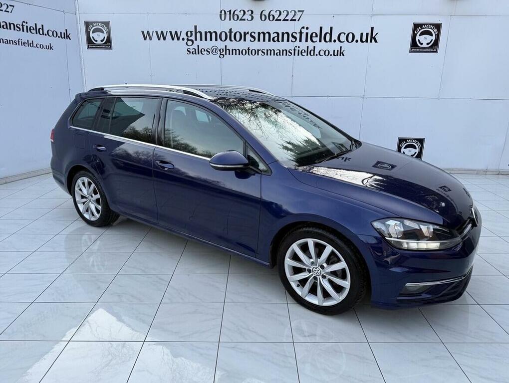 Volkswagen Golf Estate 2.0 Tdi Gt Dsg Euro 6 Ss 201818 Blue