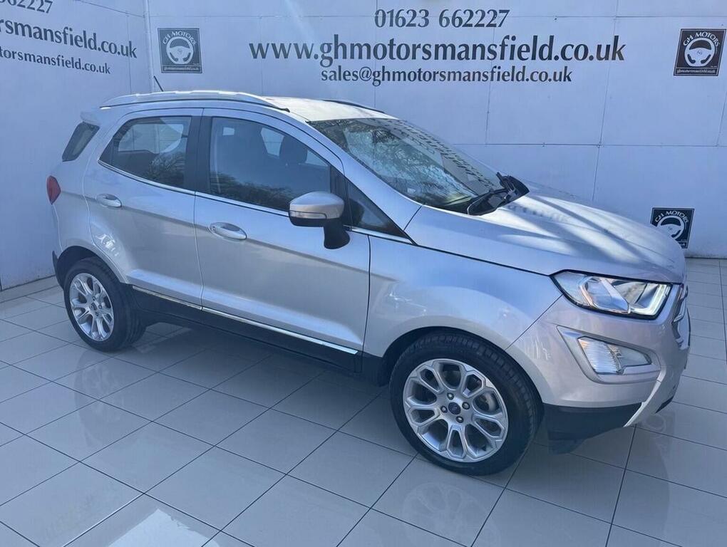 Ford Ecosport Suv 1.0T Ecoboost Titanium Euro 6 Ss Silver