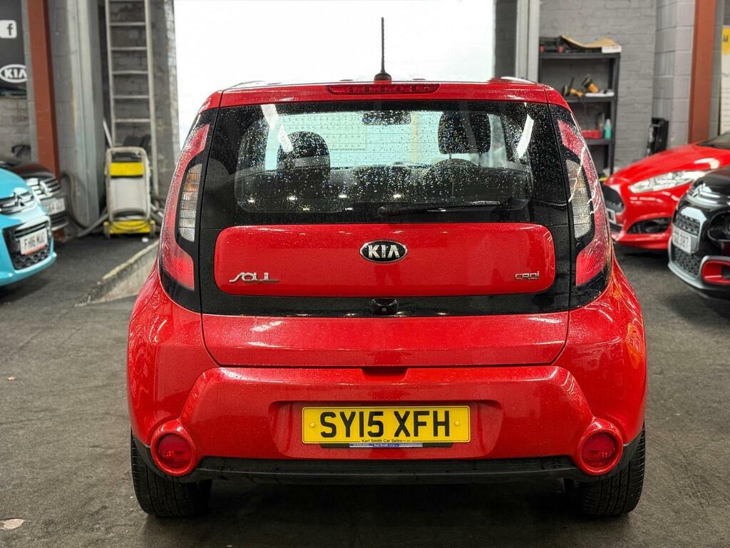 Kia Soul 1.6 Crdi Connect Euro 5 Red #5