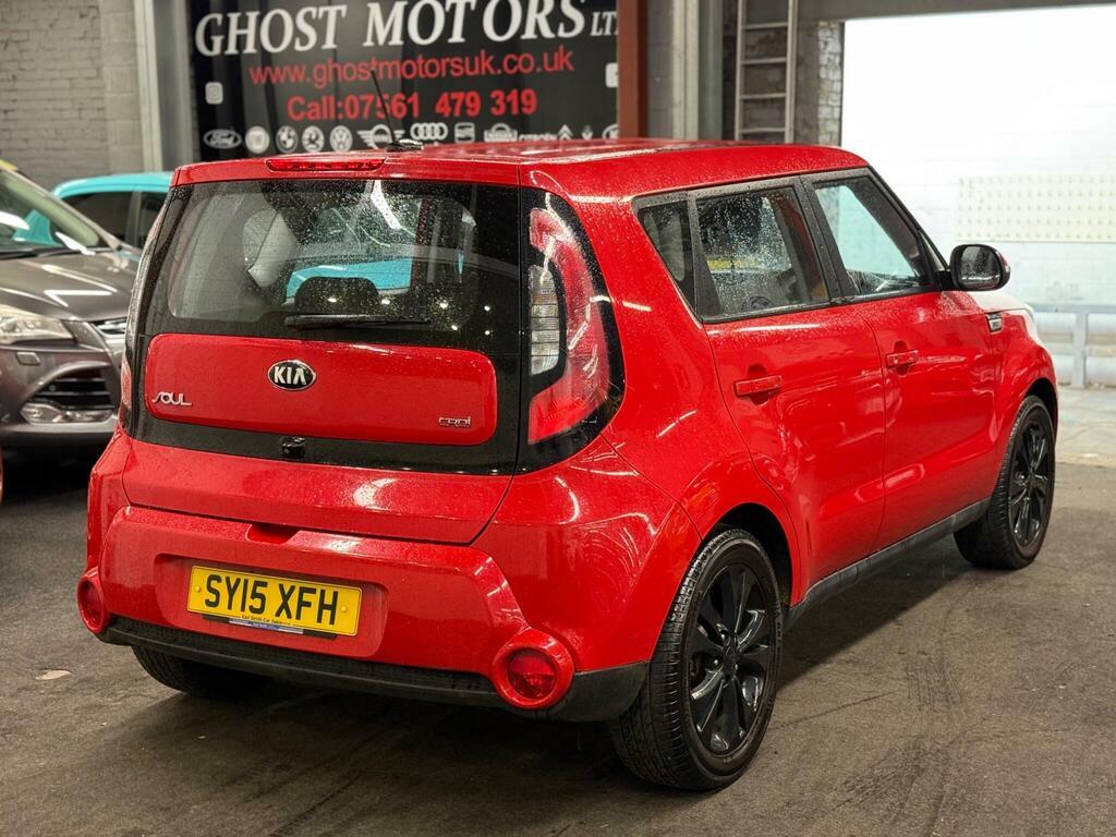 Kia Soul 1.6 Crdi Connect Euro 5 Red #4