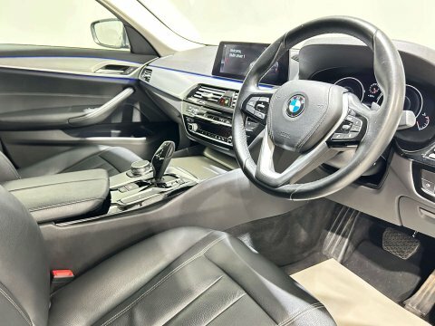 BMW 5 Series 2.0 520D Se MV68EXF Blue #6