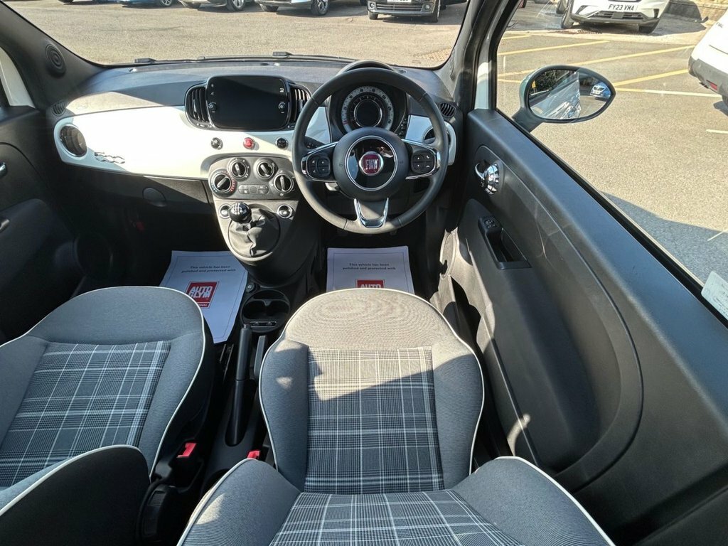 Fiat 500 1L Lounge EK70GYR White #2