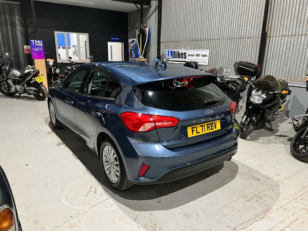 Ford Focus Titanium Tdci FL71RBV Blue #4