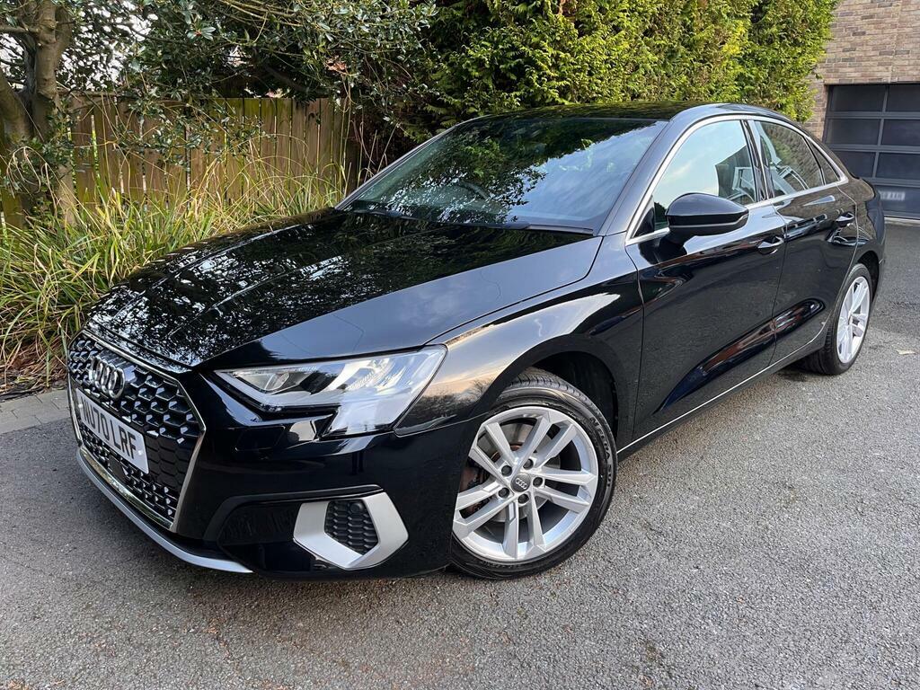 Audi A3 1.5 Tfsi 35 Sport Saloon NU70LRF Black #3