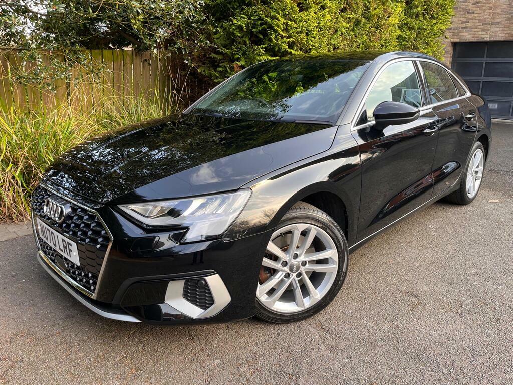 Audi A3 1.5 Tfsi 35 Sport Saloon NU70LRF Black #4