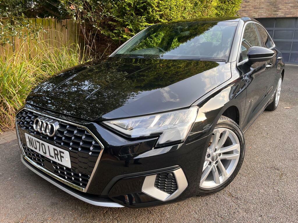 Audi A3 1.5 Tfsi 35 Sport Saloon NU70LRF Black #2